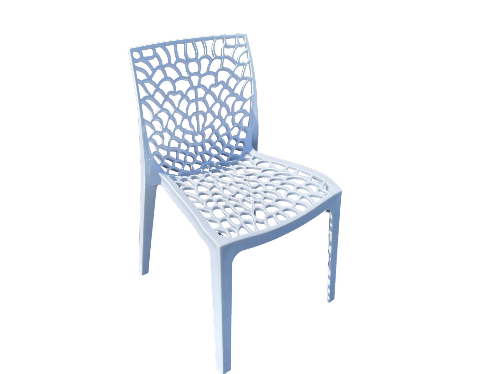 Chaise blanche Saphir