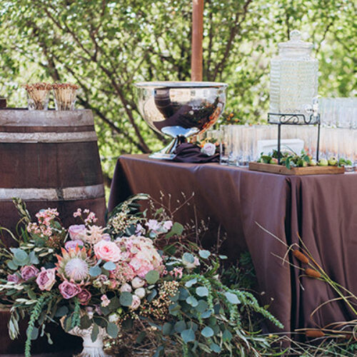 Tonneau à vin - décoration